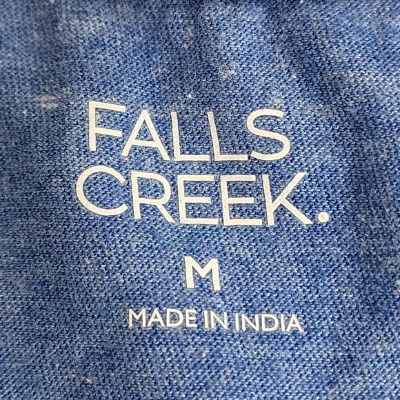 Falls Creek Medium Blue Tee Shirt Top - Picture 3 of 5
